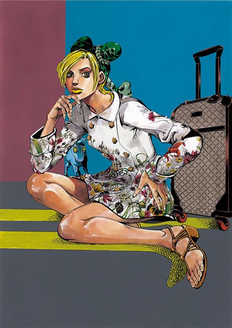 jojo's bizarre adventure gucci clothes|jojo bizarre adventure Gucci collab.